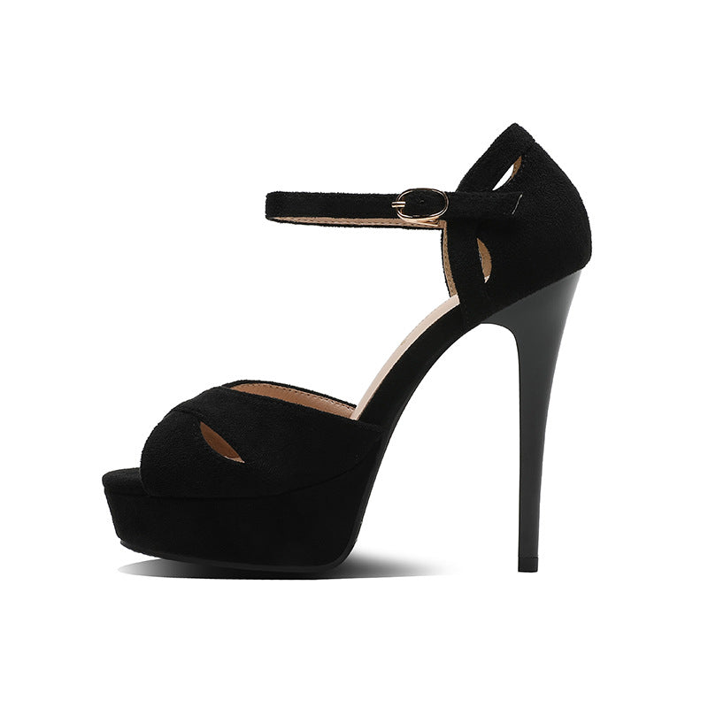 Veloura Elevé Platform Stilettos