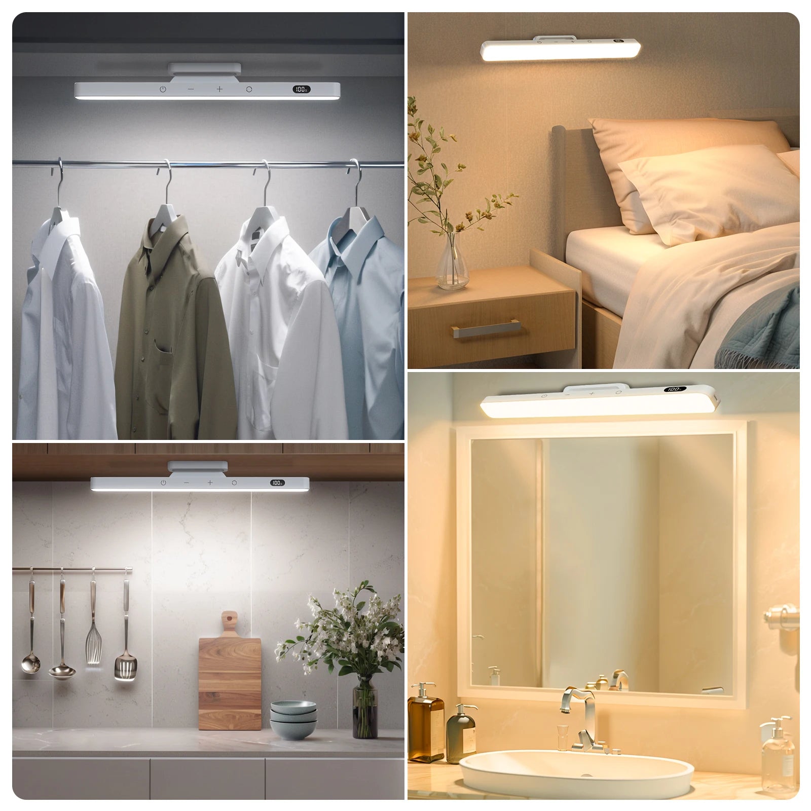 HaloStep Rechargeable Dimming LED Cabinet Light