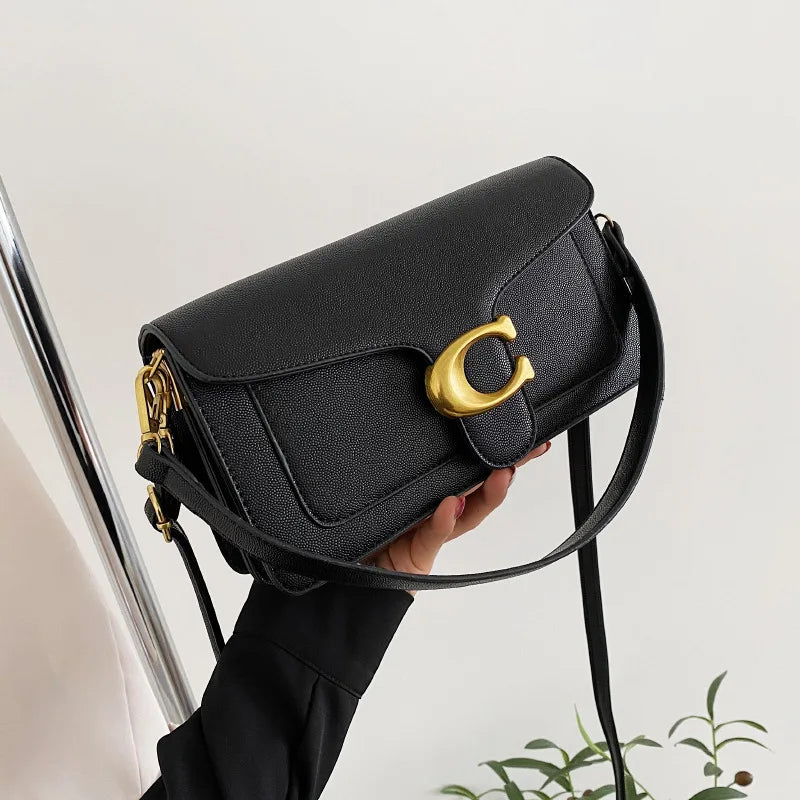 Élégance Mini Dual-Strap Luxury Square Bag