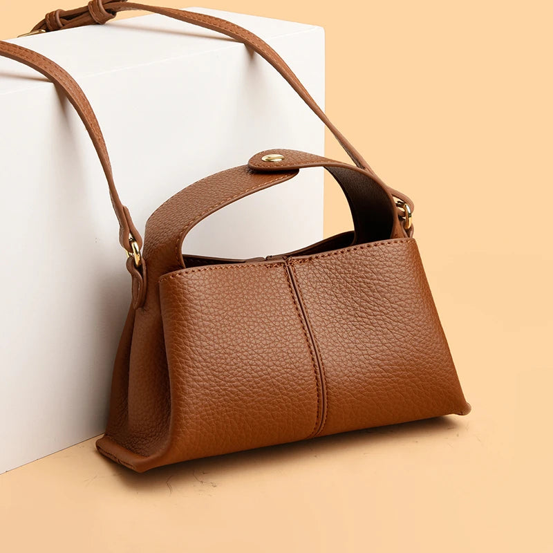 Vintage PU Crossbody Bag