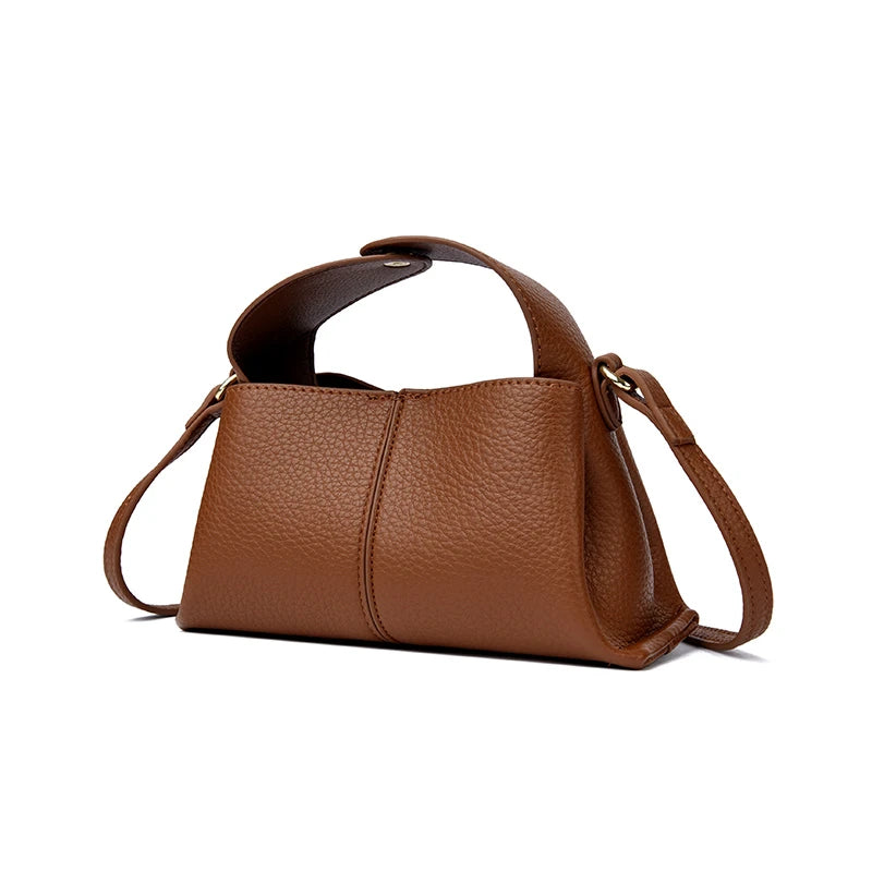 Vintage PU Crossbody Bag